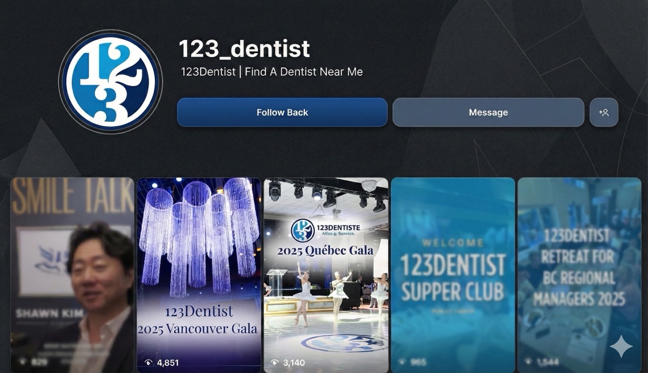 123Dentist Vancouver Gala on Instagram